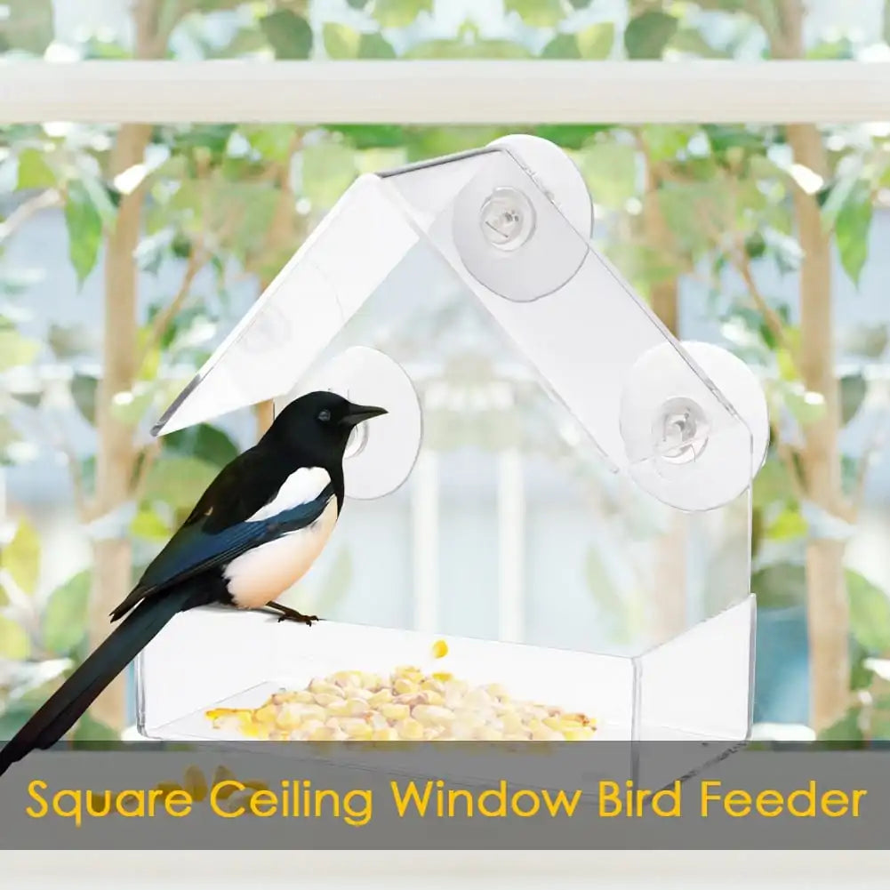ClearView Suction Bird Feeder