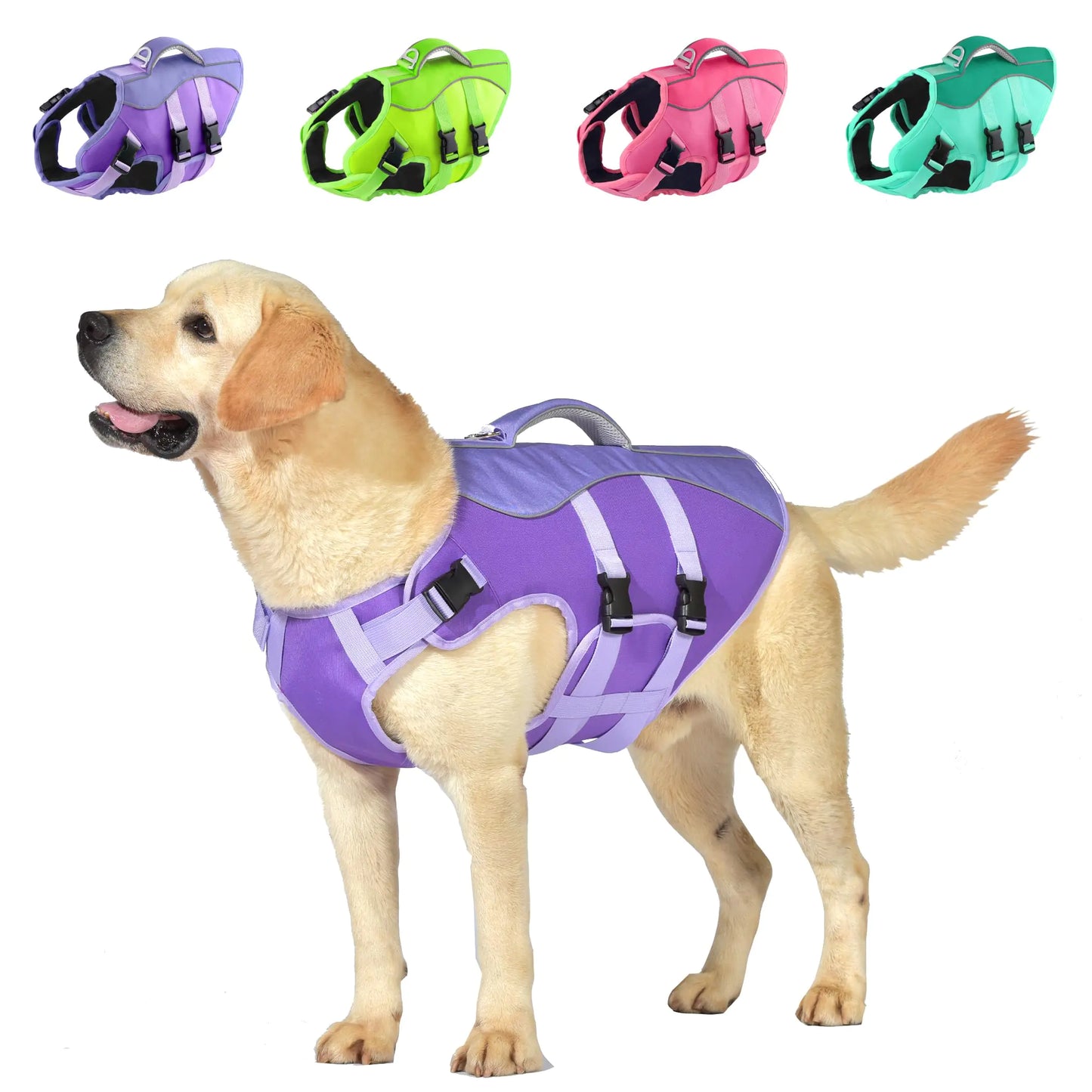 PETDSH Dog Life Jacket – Reflective & Adjustable